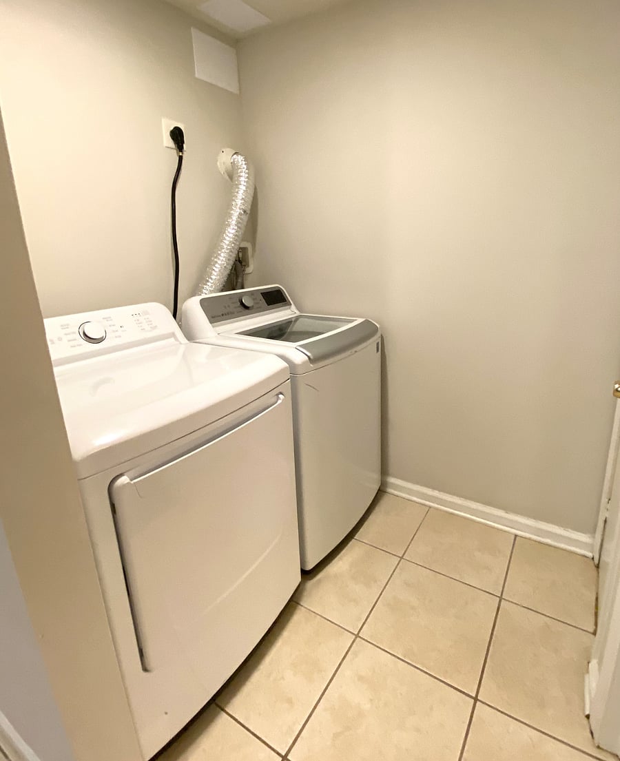 Private laundry room
