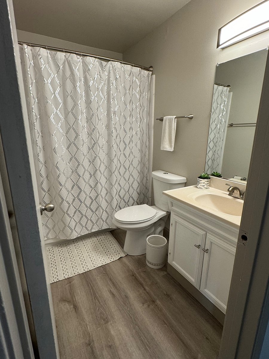 Subtenants own bathroom. Shower is shared.