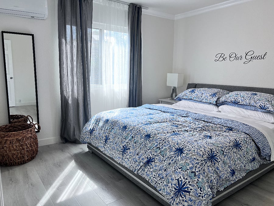 Bedroom #2
-King Bed