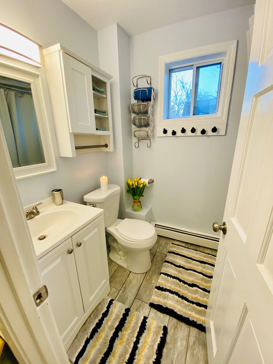 Downstairs Full Bathroom off of Kitchen