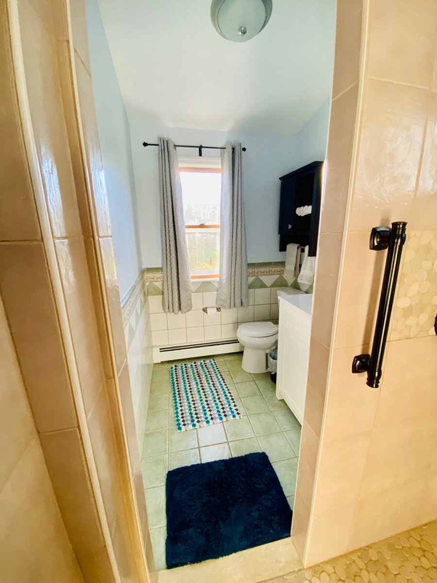 Upstairs Vanity and Powder Room off of Shower Room