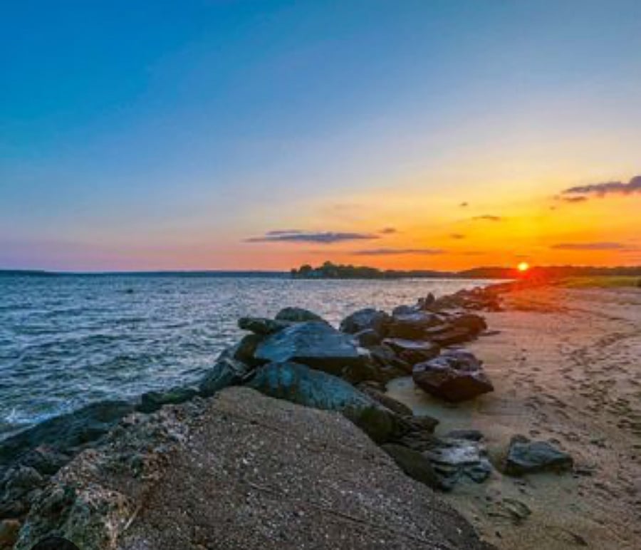 Sunset at Oakland Beach