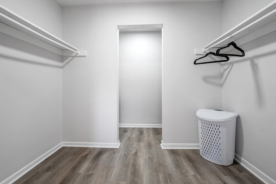 Primary Closet and Micro Office