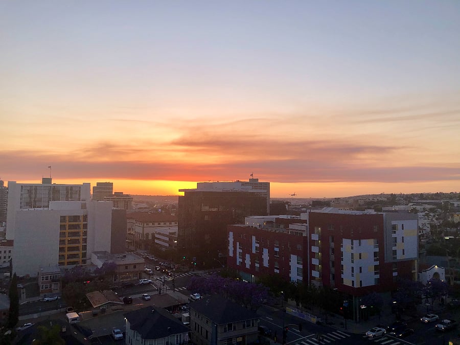 Enjoy gorgeous sunsets