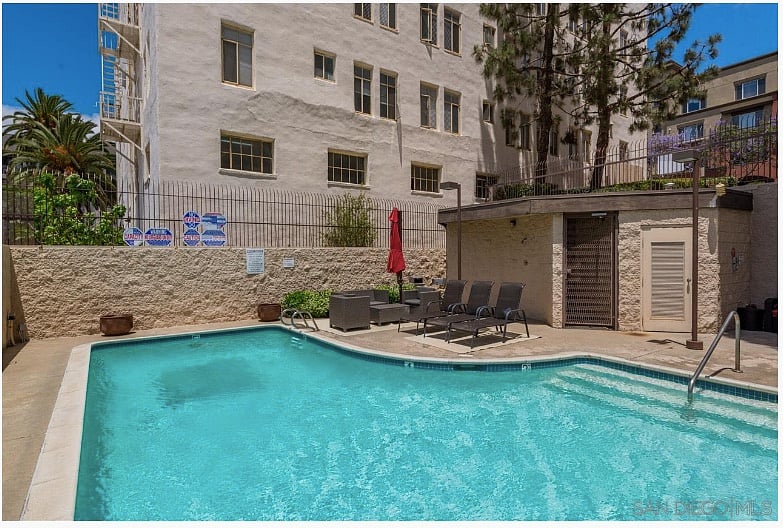 Take a dip in the pool and hot tub