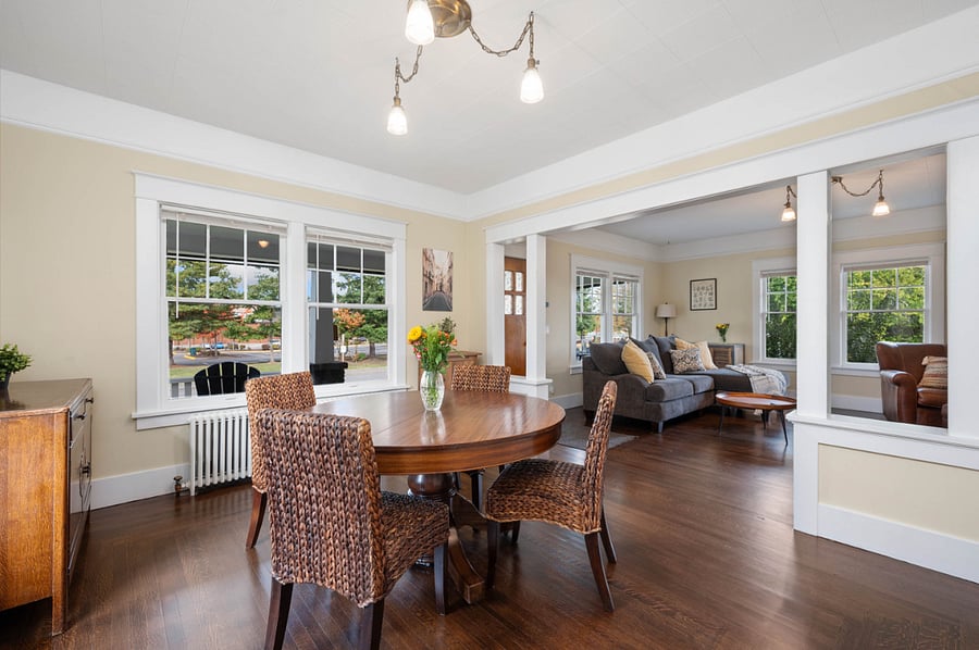Comfortable, open concept floorplan.
