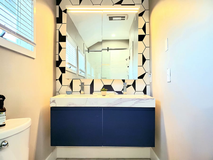 Second floor bathroom