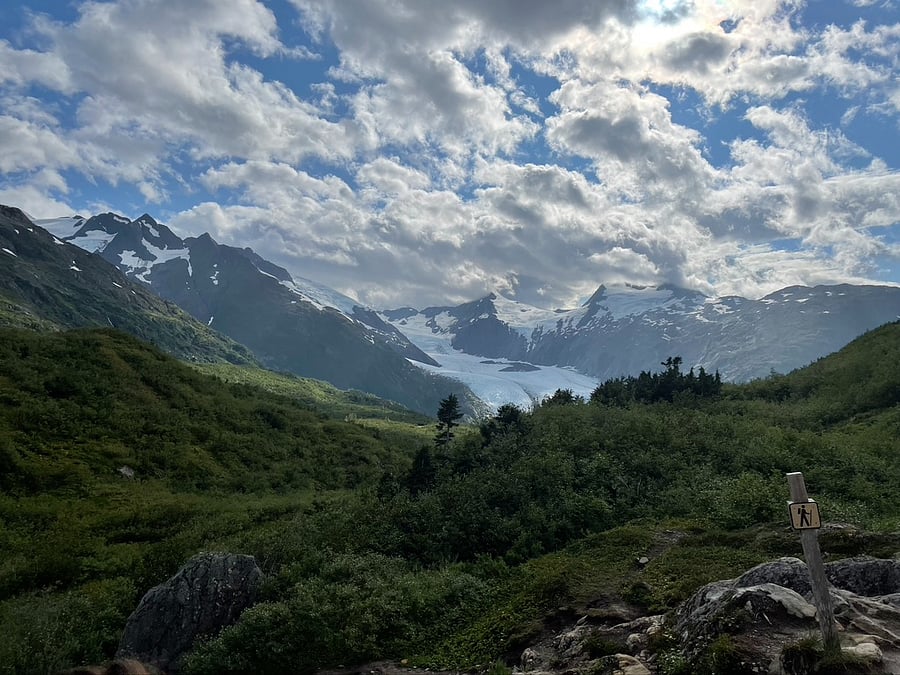 Portage Glacier hike