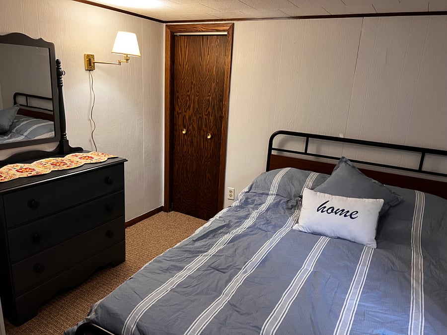 Lower level bedroom