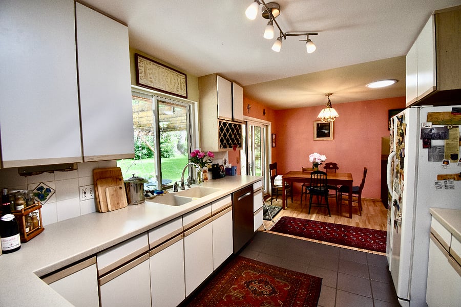 Dining room from kitchen