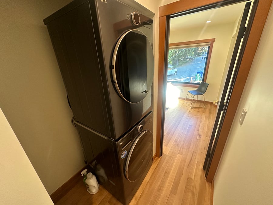 In house laundry located on second floor