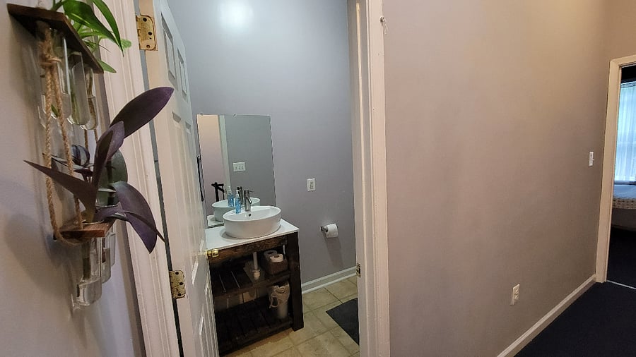 bathroom entry