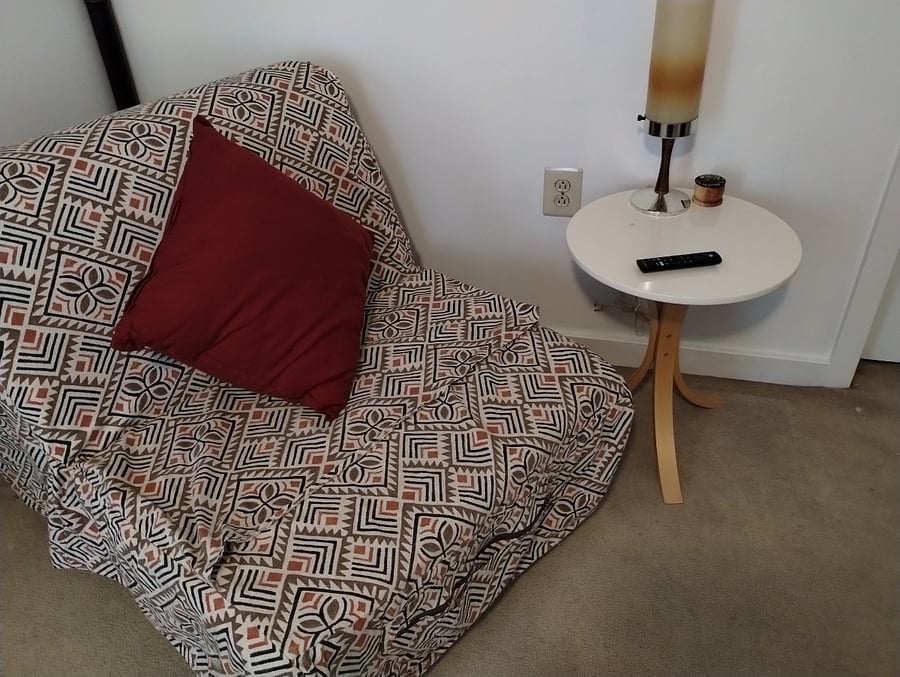 Interior - Bedroom # 1 twin size bed converts to big comfy chair