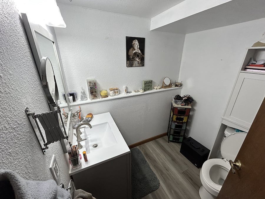 downstairs half bath