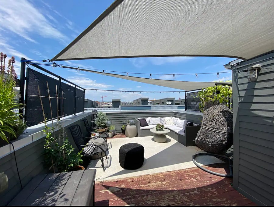 We love catching the sunsets and sunrises from this deck - theyre incredible!