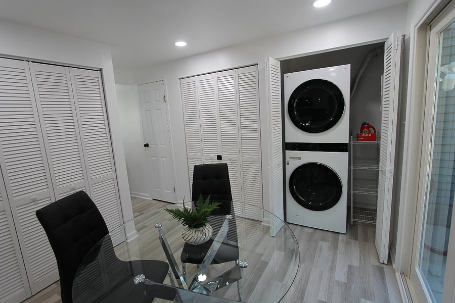 In unit Washer and Dryer