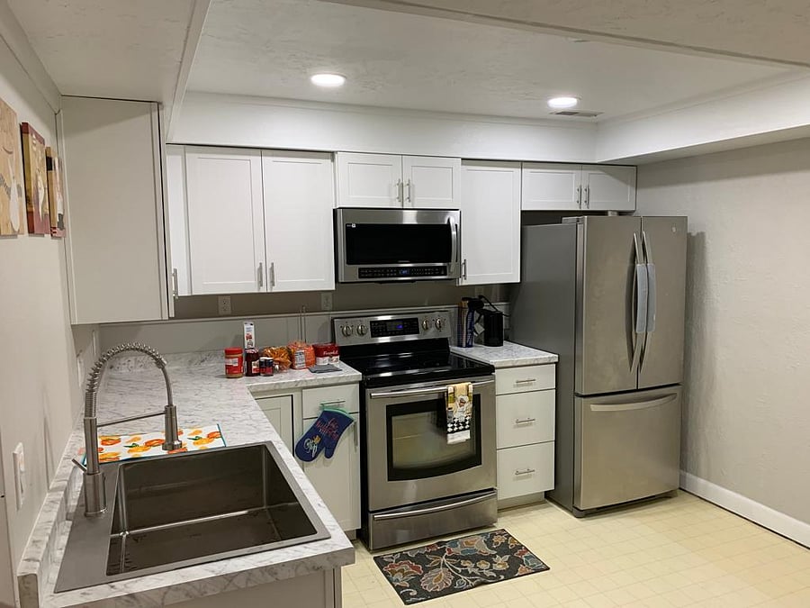 Basement Apartment Full Kitchen