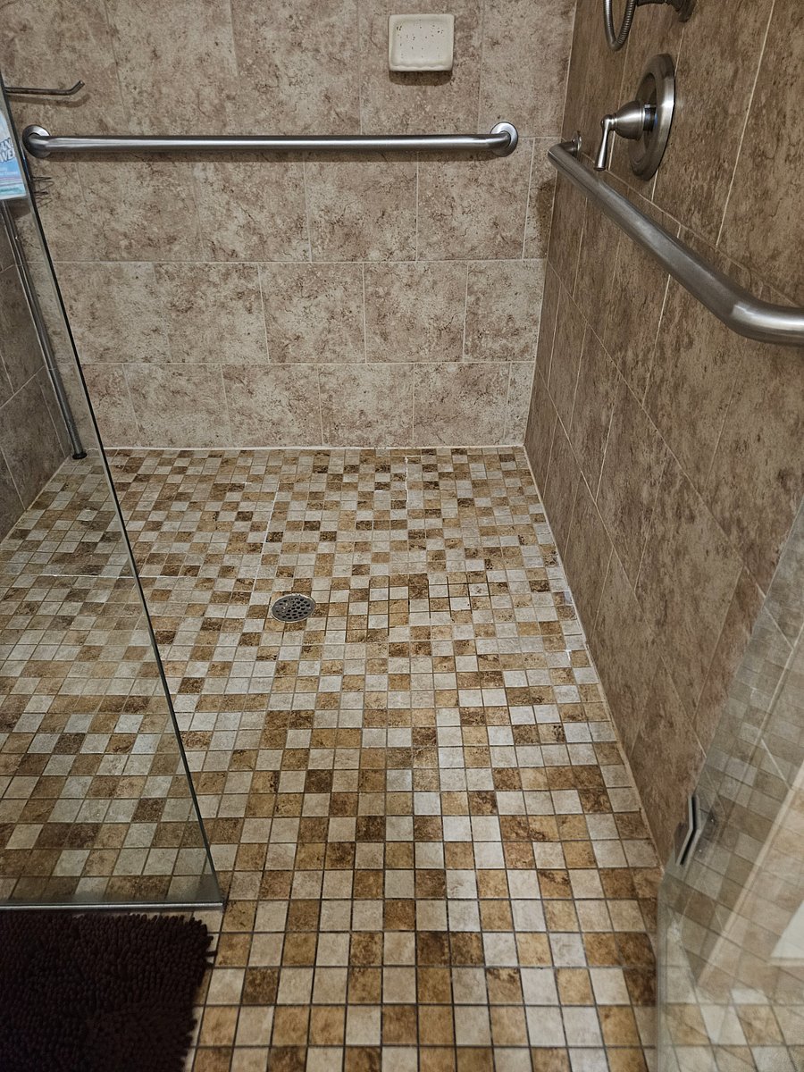 Stepless shower