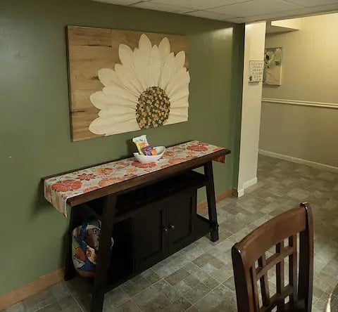 Part of the kitchen 