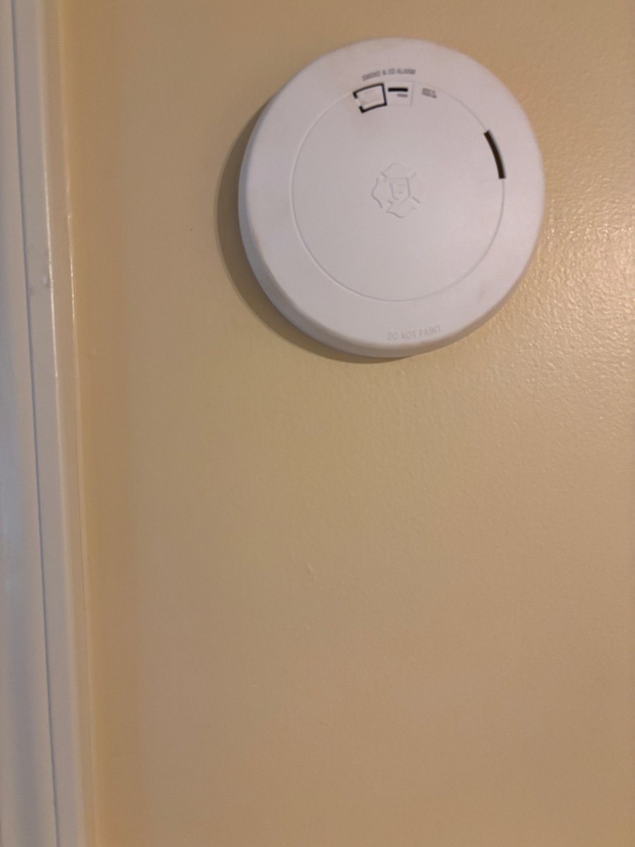 Carbon Monoxide and Smoke Detector.