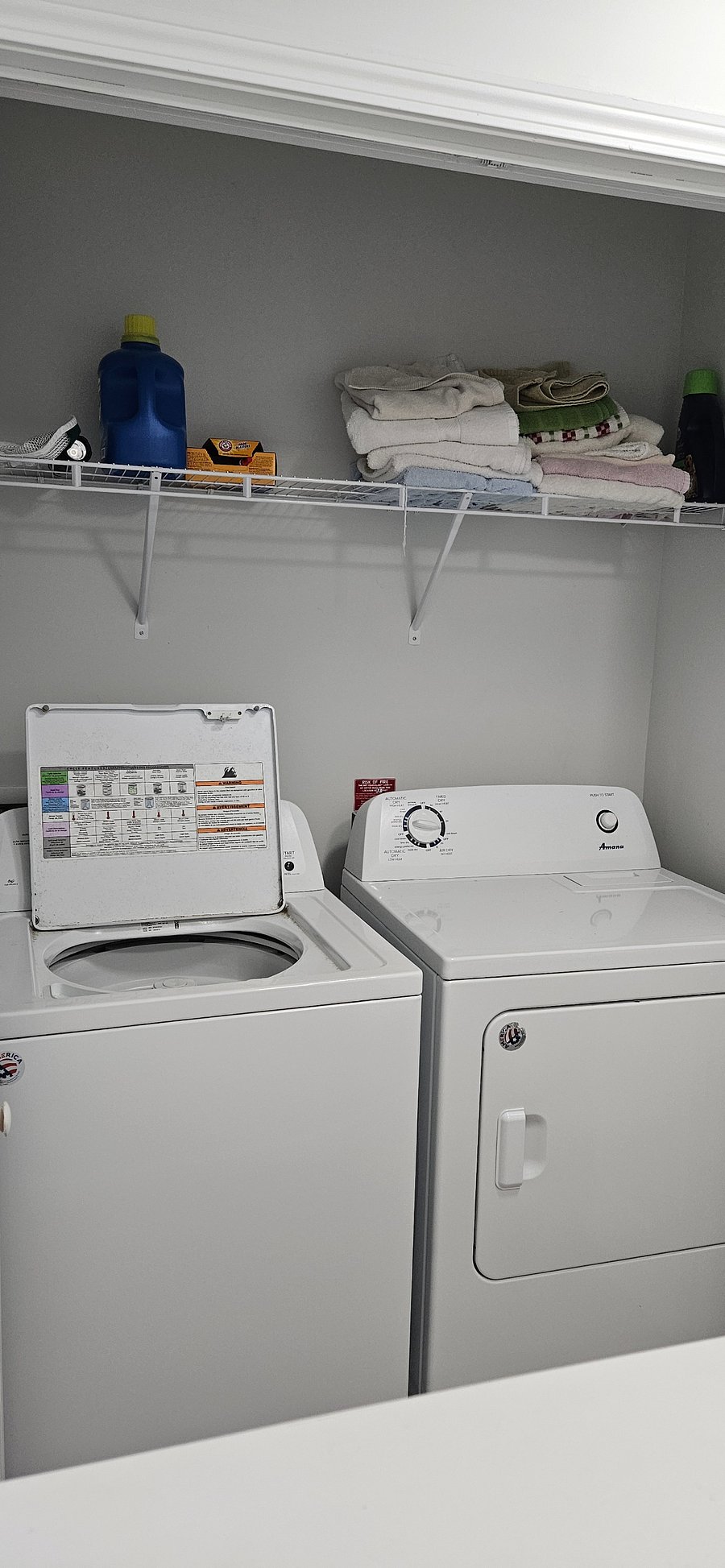 Full-sized Washer and Dryer