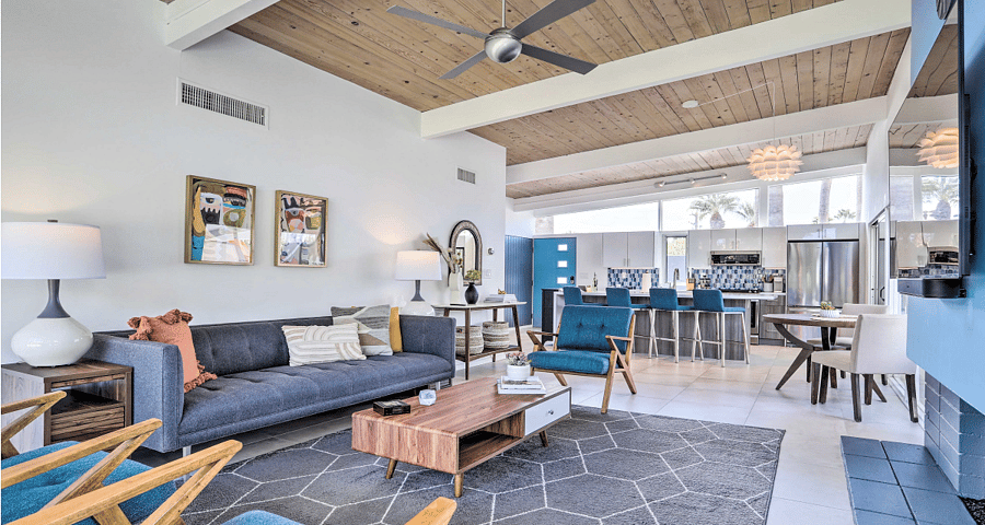 Living room area