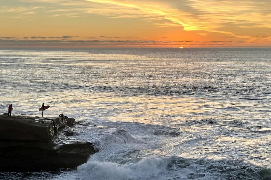Nearby sunset cliffs :)