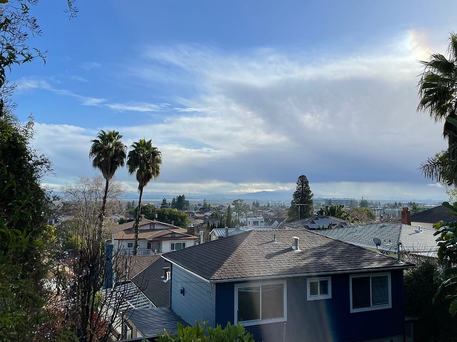 View from deck