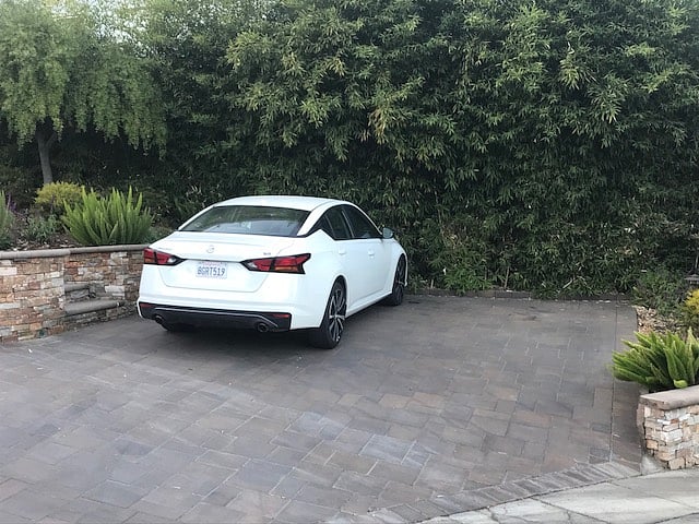 2 parking spots avaialble on the side driveway.