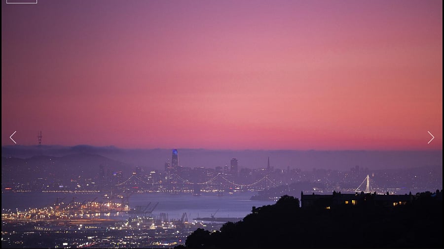 View of the San Francisco Bay