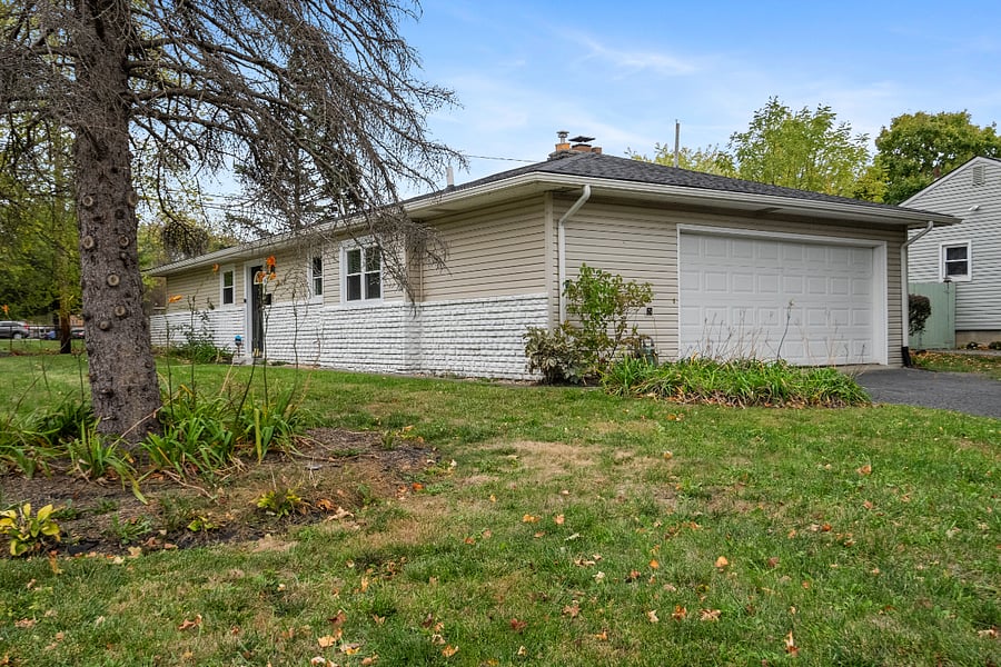 Exterior and Garage