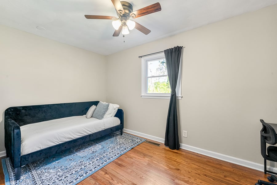 Bedroom 6: The office also has a twin daybed if you need to rest.