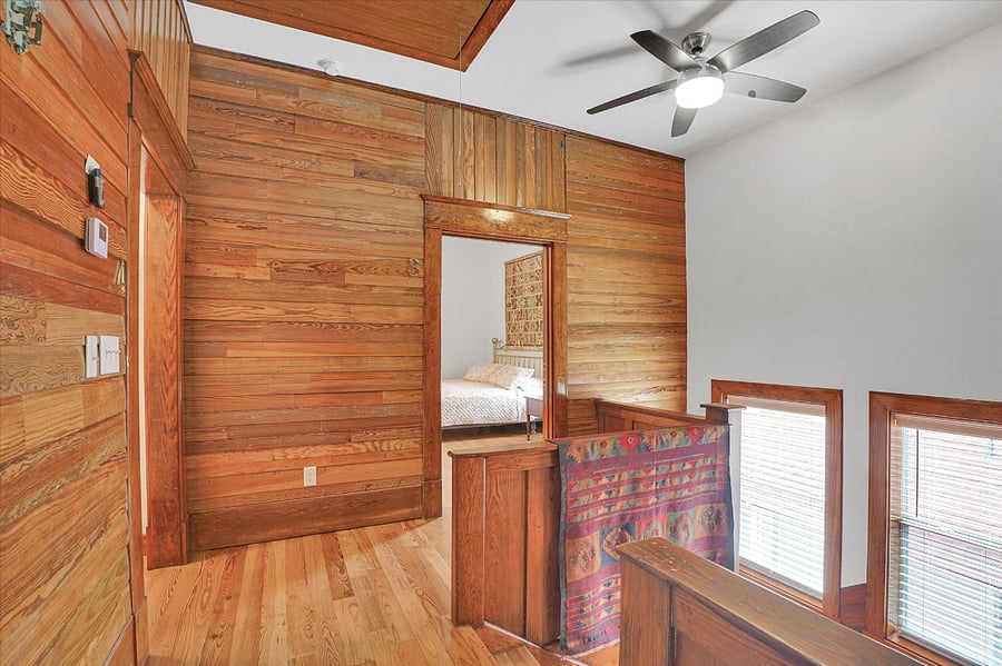 Upstairs landing.
