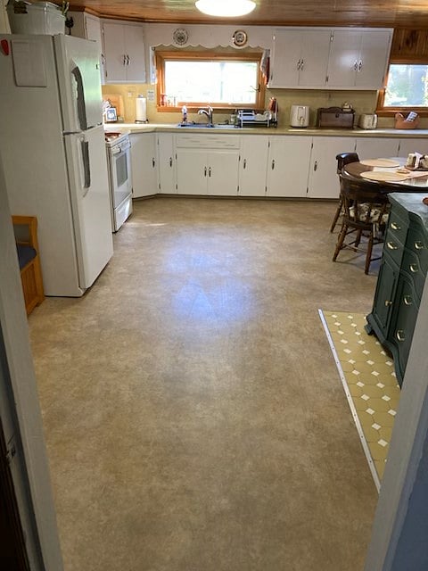 Kitchen looking in from the common areas