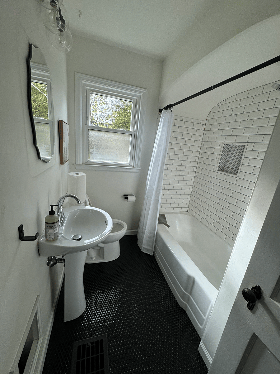 Updated bathroom