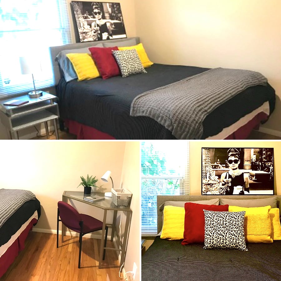 'Icon Room' Unit 2! 1954 hardwood floors!