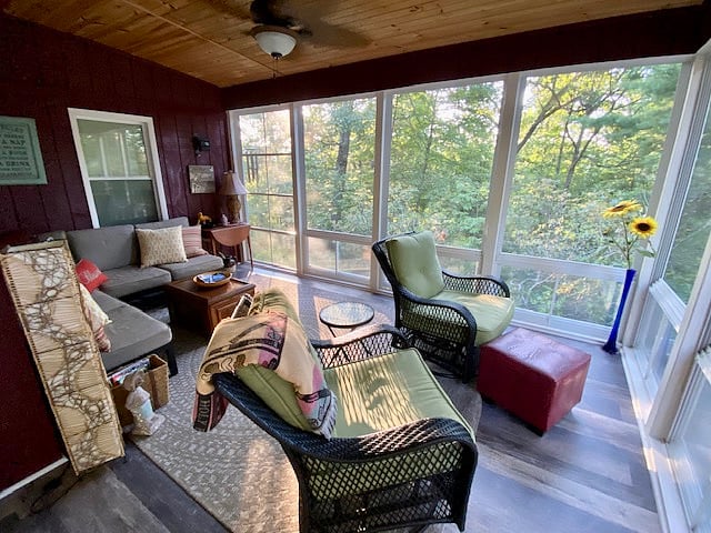 Screened porch