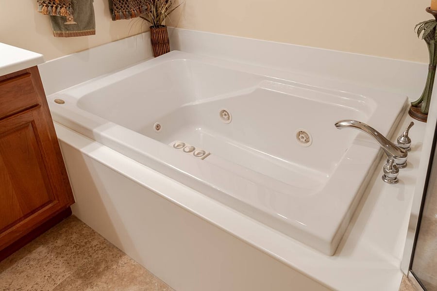 Jacuzzi in the Master Bedroom