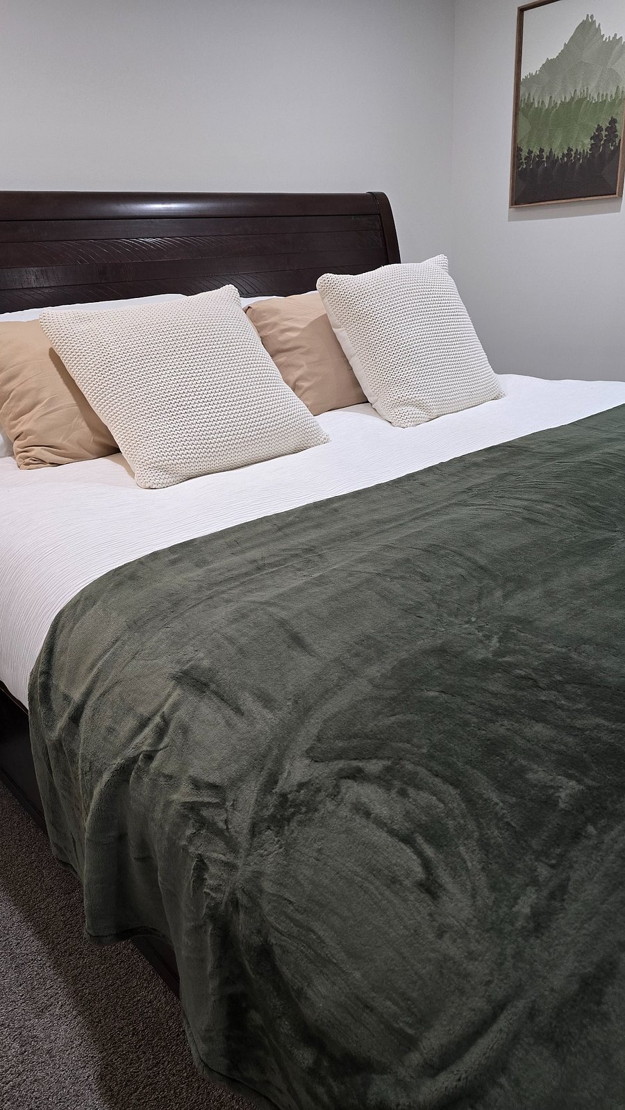 You'll understand once you sleep here...... bed gear sheets.... YES!!!
