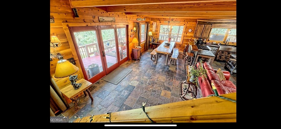 downstairs view