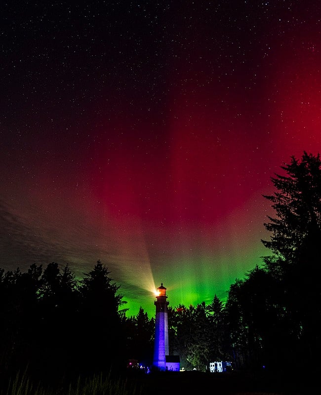 Borealis and Grays Harbor Lighthouse. 10/2024.