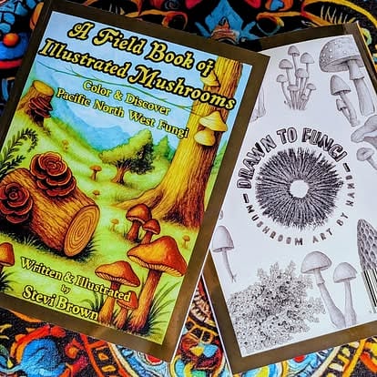 Purchase her PNW mushroom guide.