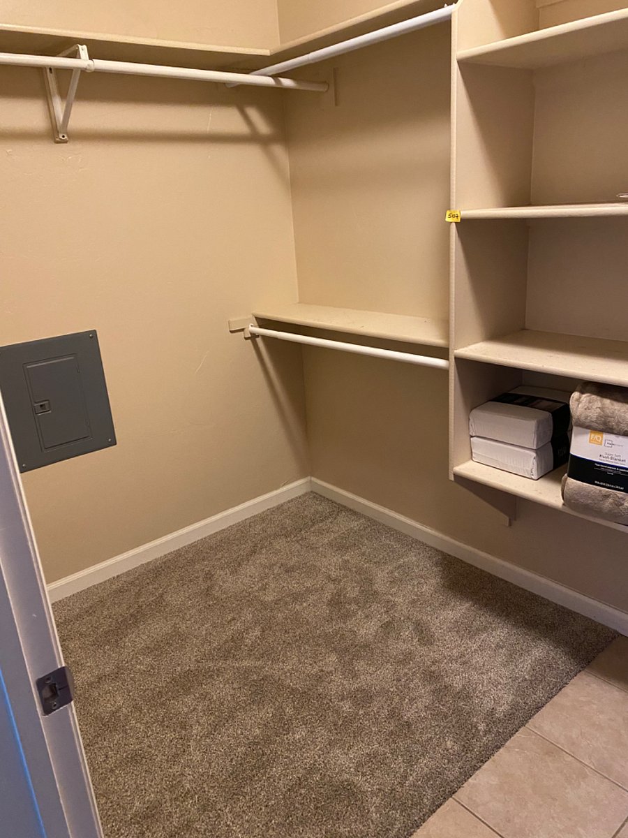 Master closet