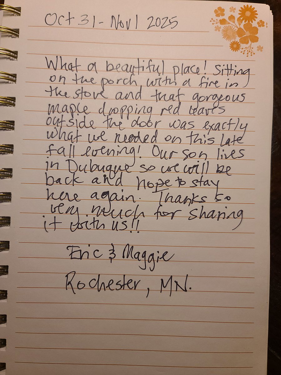 Guest journal entry