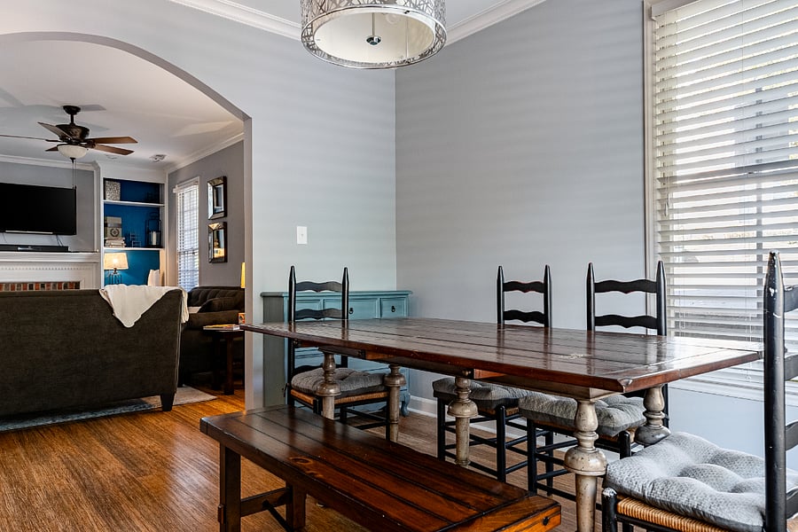 Dining room table. 