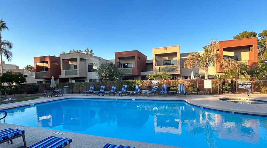 heated pool