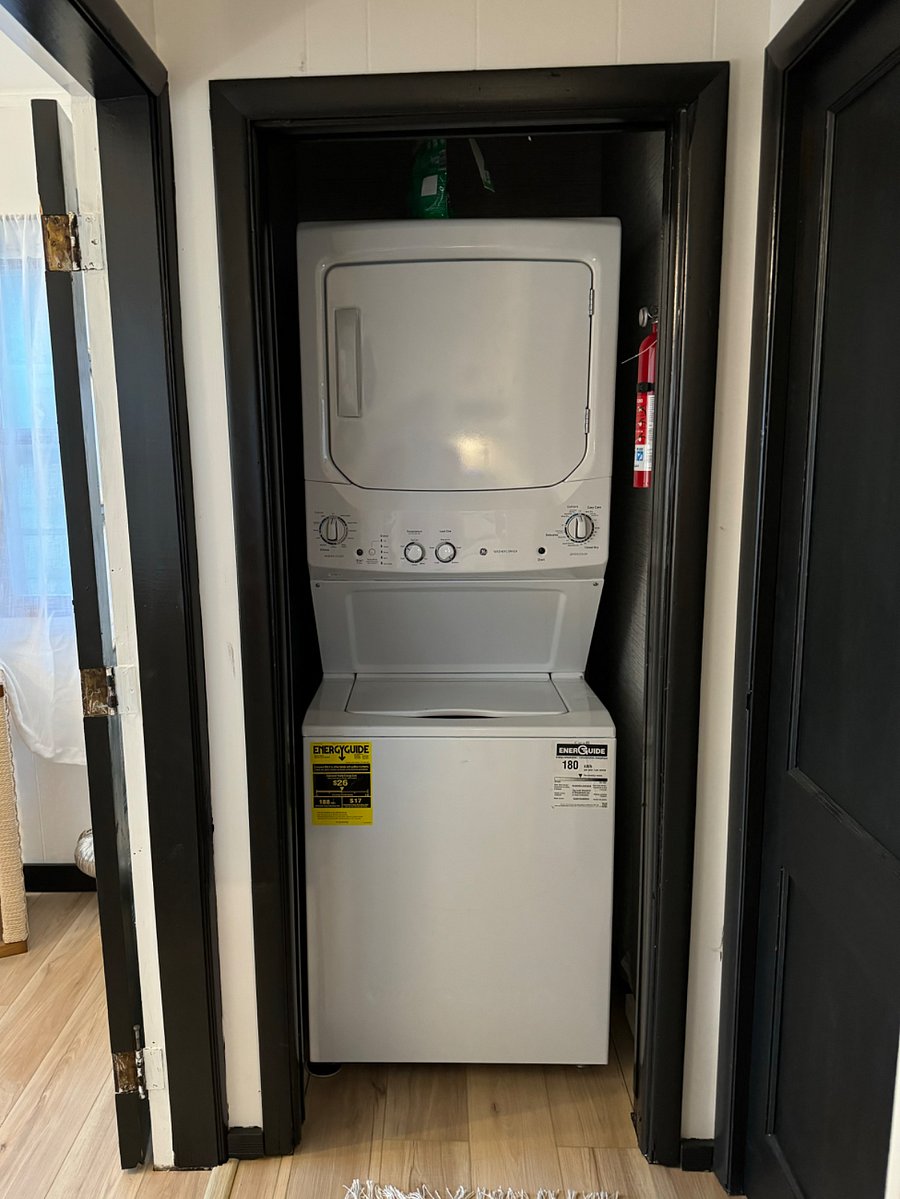 Washer/Dryer off kitchen