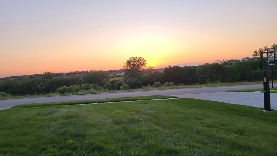 View from front porch