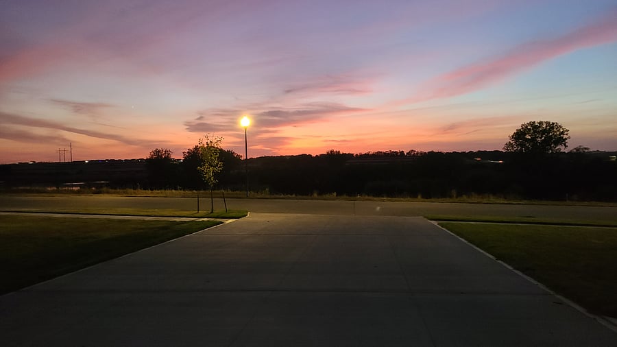 Can't beat a Nebraska sunset!