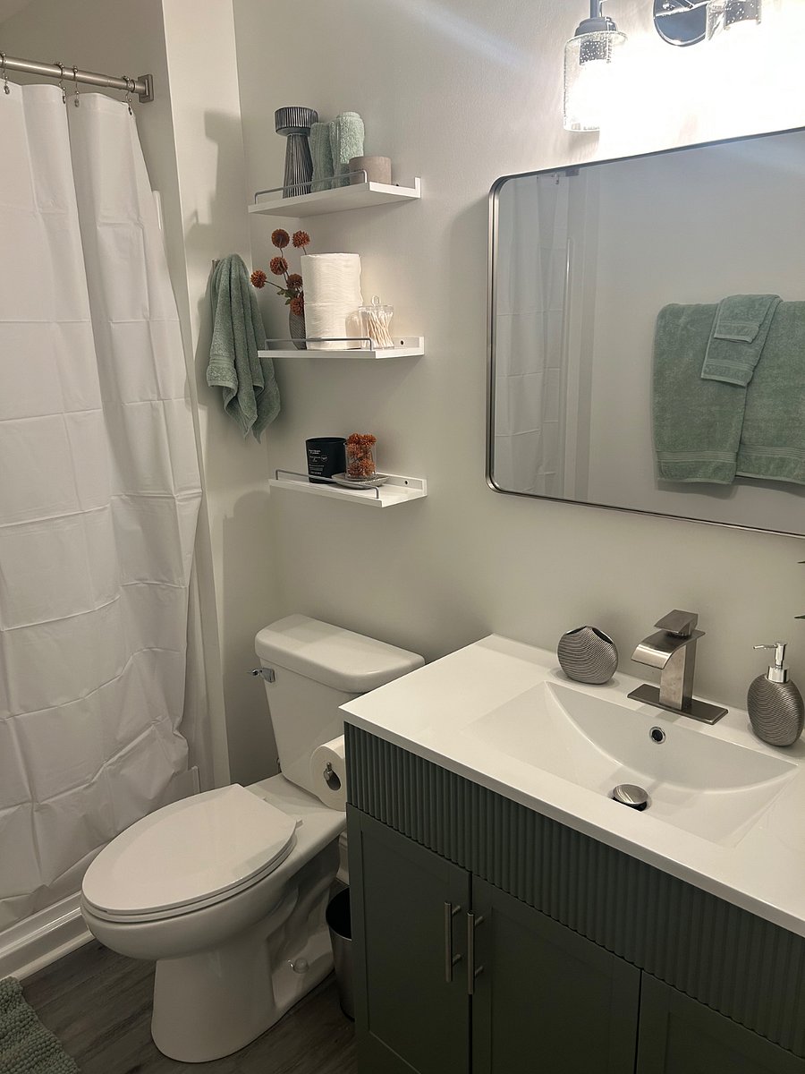 Basement bathroom